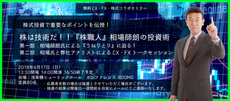 株は技術だ！！『株職人』相場師郎の投資術