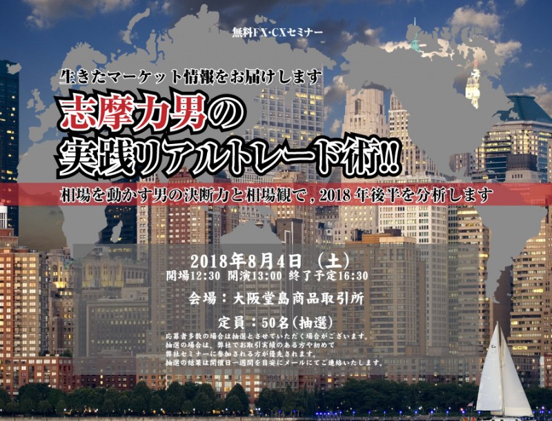 志摩力男の実践リアルトレード術！！