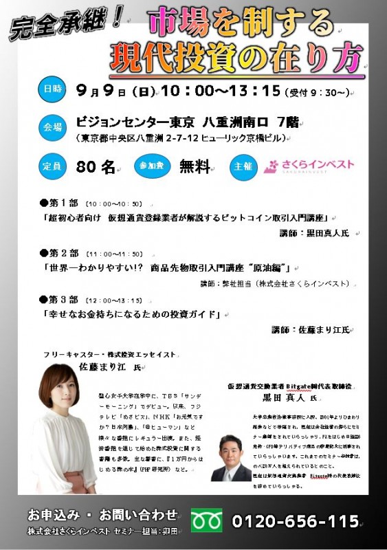 完全承継！市場を制する現代相場の在り方