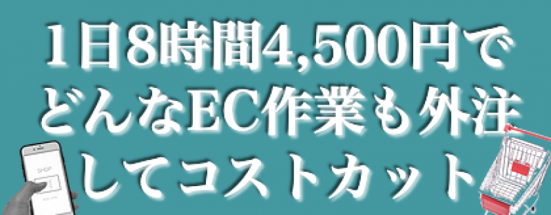 1日8時間4,500円でどんなEC作業もアウトソース!!  フィリピンでの受託業務、越境EC、営業代行紹介セミナー